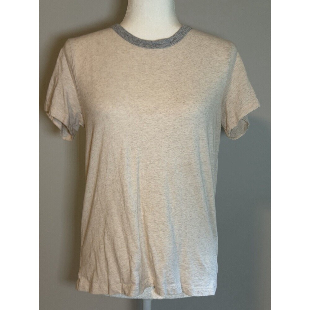 Aerie Classic T-shirt Heather Frost Small